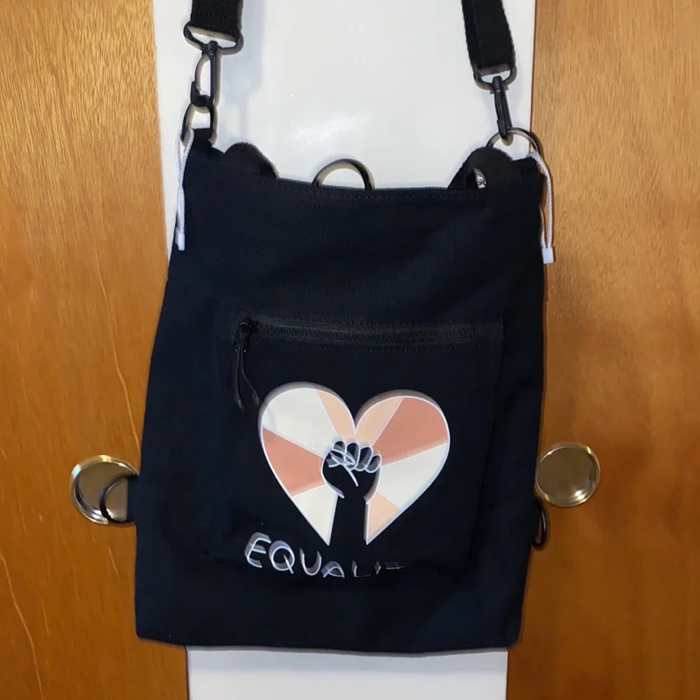 ♣️NWT Equality w/Fist Canvas Tote/Shoulder Bag